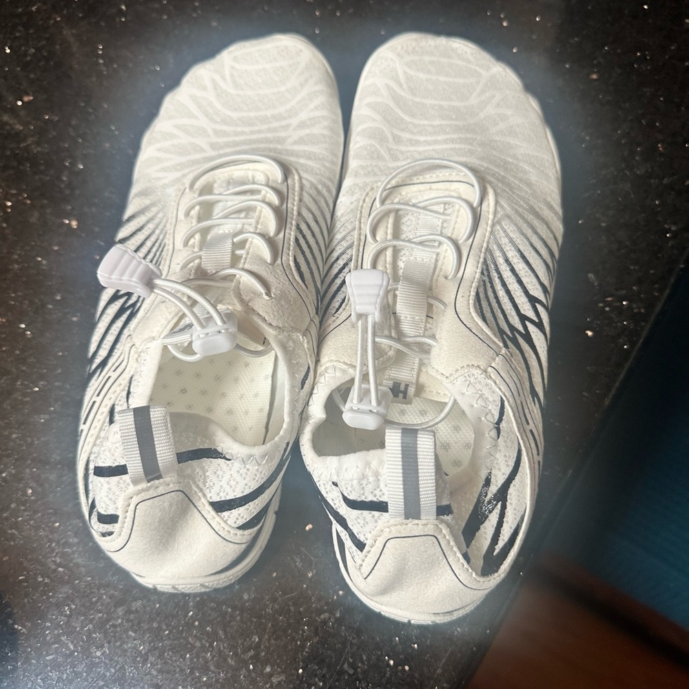 White Athletic Shoes